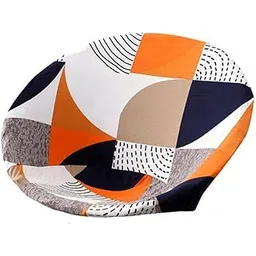 Round Saucer Chair Covers Washable Chair Slipcover Removable Protectors G-picture-29