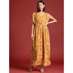 routes by all about you all about you Floral Print Fit & Flare Maxi Dress-picture-28