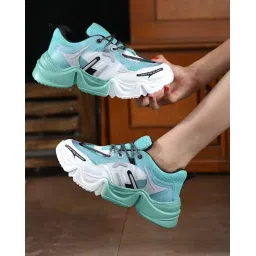 rowlans Women's Synthetic Leather Comfortable/Running Lace-Ups Sports Shoes image 2