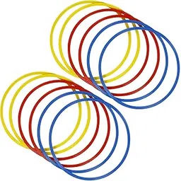 ROXAN Agility and Speed Training Flat Fitness Gymnastic Ring, Set of 12 Pcs-picture-26