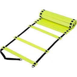 Roxan Speed Football Agility Ladder 4 Meter with 10 rungs | Track and Field Agility Ladder | Speed Running Agility Ladder | Unisex Adults Ladder | Speed School Ladder-picture-19