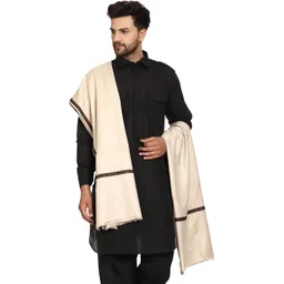 Royal-E-Kashmir Wool Embroidered Men Shawl-picture-30