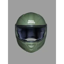 Royal Enfield Battle Green Adroit Modular ISI Helmet - XL-picture-21