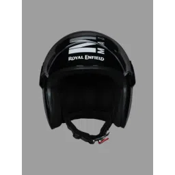 Royal Enfield Black COPTER ISI & DOT Helmet - One Size-picture-37