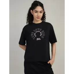 Royal Enfield Black Cotton Printed Short Sleeves T-Shirt-picture-44