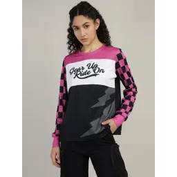 Royal Enfield Black Cotton Printed Short Sleeves T-Shirt-picture-30