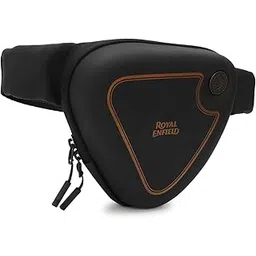 Royal Enfield Classic Sling Gold Cross Body Bag | Capacity: 0.9L- For carrying essentials | Utilities: Adjustable Strap with Snap Buckle & RE trims for Comfortable Stable fit | ROSE GOLD One Size-picture-20