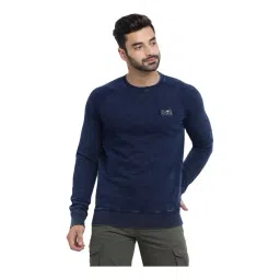 Royal Enfield Navy Cotton Comfort Fit Sweatshirt-picture-24