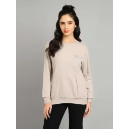 Royal Enfield Pink Cotton Terry Regular Fit Sweatshirt-picture-21