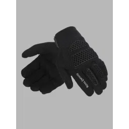 Royal Enfield STREET ACE V2 Black Textured Riding Gloves - M-picture-12