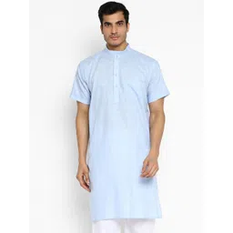 ROYAL KURTA Mandarin Collar Straight Kurta-picture-16