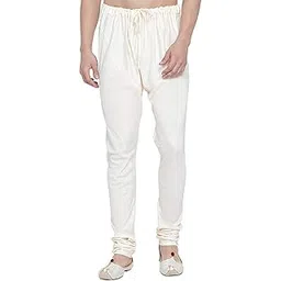 royal kurta Mens Cotton Blend Free Size Churidaar Ethnic Bottoms-picture-40