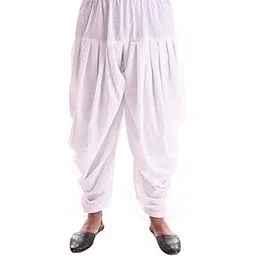 royal kurta Men's Regular Fit Cotton Mid Rise Salwar (White, Free Size)-picture-27