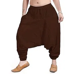 royal kurta Unisex Loose Cotton Harem Yoga Pants image 1