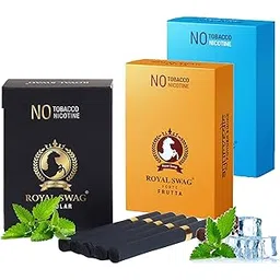 ROYAL SWAG Ayurvedic Herbal Cigarettes 100% Tobacco Free 100% Nicotine Free Cigarettes Regular, Frutta, Mint Flavoured | Smoking Cessation(Pack Of 30)-picture-37