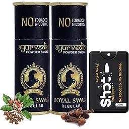 ROYAL SWAG Herbal Nicotine Free Cigarettes(100% Tobacco-Free 100% Nicotine-Free) Regular Flavoured | Smoking Cessation(Pack Of 10) With 20 Ml Shot Anti Addiction Spray-picture-23