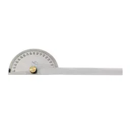 Royalcp 46 Number Stainless Steel D Protractor 152.4 mm (6 Inch)-picture-40