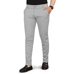 royalica Men's Casual Lycra Pants Stretchable Casual Pants for Men Slim Fit Wear Trousers for Office/Outdoor/Travelling(Pack of 1)-picture-48