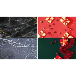 Royalkart Royalkart Christmas Decoration with Galaxy Printed Photography Backdrops Reflector-picture-27