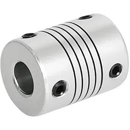 Rpi shop - 5X5 Coupler, Aluminum Flexible Coupling Shaft Coupler 5mm To 5mm For 3D Printer And CNC, Pack of 1 Pc-picture-18