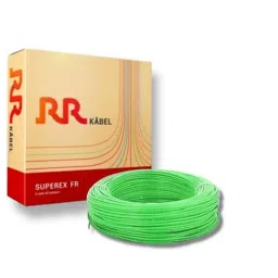 RR Kabel Superex-FR 1 Sqmm Green PVC Copper Insulated Cable, Length: 90 m-picture-17