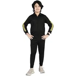RR trading Girl & Boy Polyester Track Suits For Kids Soft and Comfortable Sports Activity Winter Wear Clothing Jacket with Pants Clothing Set-picture-23