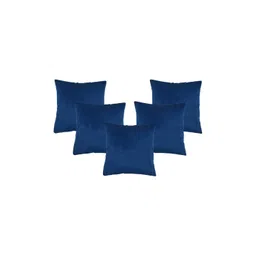 RRC Blue 5 Pieces Velvet Square Cushion Covers-picture-21