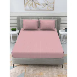 RRC Coral 144 TC Queen Bedsheet with 2 Pillow Covers-picture-32