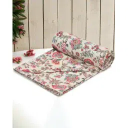 rrc Floral Print Microfiber Double Duvet Cover-picture-29