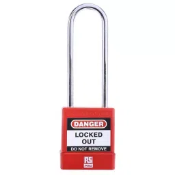 RS PRO 1-Lock Steel Safety Lockout, 5mm Shackle Model No 1751181-picture-20