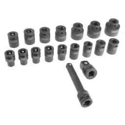RS PRO 10 - 32mm 12.7 mm (1/2 Inch) Drive Impact Socket Set Hexagon, 1253055-picture-28