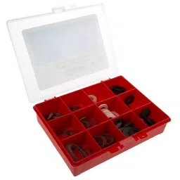 RS PRO 100 x Washer & Seal Kit, 12 Compartment, Kit Content 1/2 in Ball Valve Washer,Hose, 4008317-picture-21