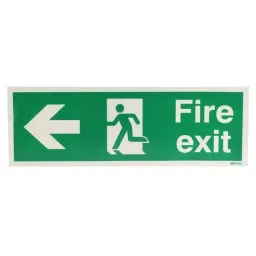 RS PRO 150x150 mm Vinyl English Fire Exit Sign 7631926-picture-47