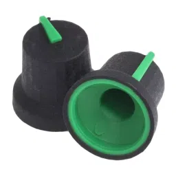 RS PRO 16.8 mm Black Potentiometer Knob for 6 mm Shaft D Shaped, 7777350-picture-28