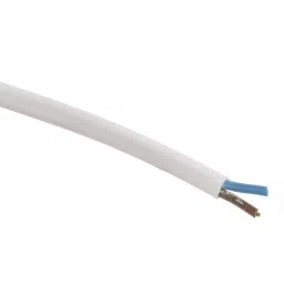 RS PRO 2 Core Power Cable 100 m 0.5 mm² White 300 V, 7756081-picture-30