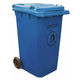 RS PRO 240L Blue Flip PP Waste Bin Model No 7906873-picture-17