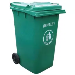 RS PRO 240L Green Flip Plastic Waste Bin Model No 4249338-picture-25