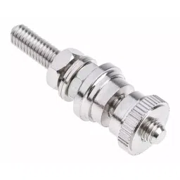 RS PRO 30A, Silver Binding Post with Brass Contacts and Nickel-5mm Hole Diameter 6684590-picture-38