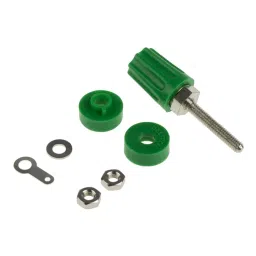 RS PRO 4 mm Green Female Binding Post - Solder Termination, 50V dc, 16A Model No 423223-picture-11