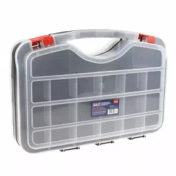 RS PRO 42 Cell Clear PP, Adjustable Compartment Box, 95mm x 420mm x 300mm Model No 8517515-picture-44