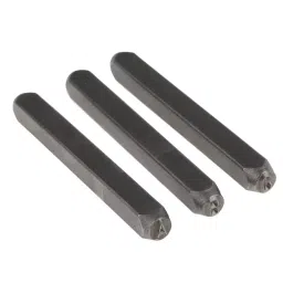 RS PRO 4mm x 27 Piece Engraving Punch Set (& Letters: A - Z), 251801-picture-13