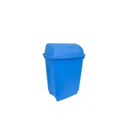 RS PRO 50L Blue Flip Plastic Waste Bin Model No 1787697-picture-34