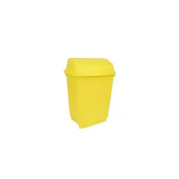 RS PRO 50L Yellow Flip Plastic Waste Bin Model No 1787702-picture-27