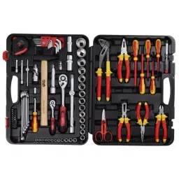 RS PRO 88 Piece Electricians Tool Kit with Case, VDE Approved Model No 7348885-picture-42