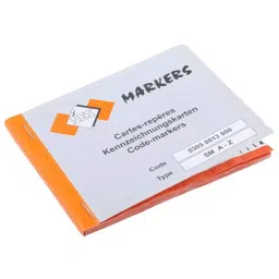 RS PRO Adhesive Cable Markers Black on White, 1363289 (Pack of 440 Pcs)-picture-23