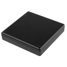 RS PRO Black ABS Enclosure, Black Lid, 125 x 125 x 25 mm Model No 1533689-picture-16