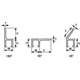 RS PRO Black Aluminium, Nylon Brush Strip, 75 mm Model No 3269971-picture-20