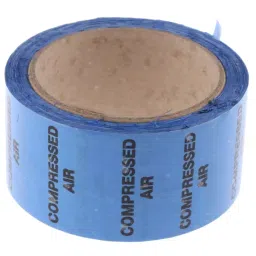 RS PRO Blue PP, Vinyl Pipe Marking Tape, text Compressed Air, Dim. W 50 mm x L 33m  711413-picture-23