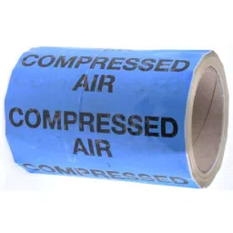 RS PRO Blue PP, Vinyl Pipe Marking Tape, text Compressed Air, Dim. W 711570 (1 Roll of 33 m)-picture-24