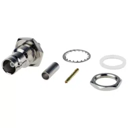 RS PRO BNC Connector Jack 75 Ω Straight Panel Mount Bulkhead Fitting RG179, 5463923-picture-19